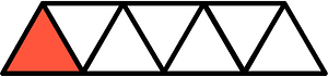 Vermilion Triangles Fraction 1:7