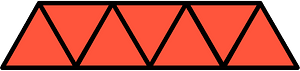 Vermilion Triangles Fraction 7:7