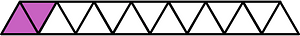 Magenta Triangles Fraction 2:15