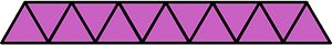 Magenta Triangles Fraction 13:13
