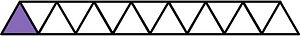 Violet Triangles Fraction 1:15