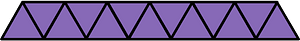 Violet Triangles Fraction 13:13