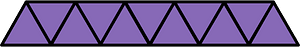 Violet Triangles Fraction 11:11
