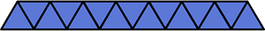 Ultramarine Triangles Fraction 15:15