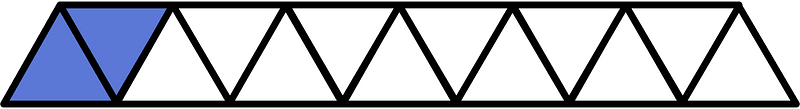 Ultramarine Triangles Fraction 2:13