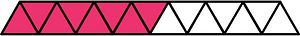 Pink Triangles Fraction 8:15