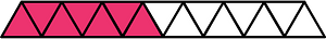 Pink Triangles Fraction 7:15