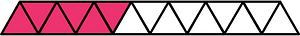 Pink Triangles Fraction 6:15