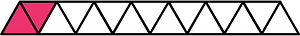 Pink Triangles Fraction 2:15