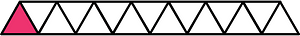 Pink Triangles Fraction 1:15