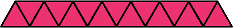 Pink Triangles Fraction 15:15