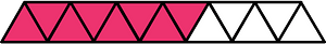 Pink Triangles Fraction 8:13