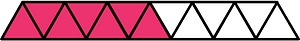 Pink Triangles Fraction 7:13