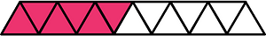 Pink Triangles Fraction 6:13