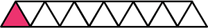 Pink Triangles Fraction 1:13