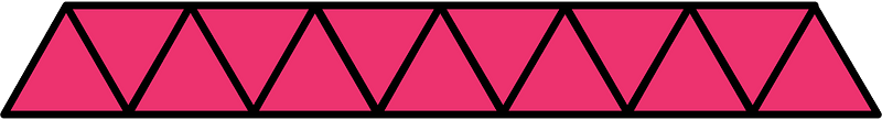 Pink Triangles Fraction 13:13