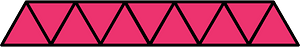 Pink Triangles Fraction 11:11