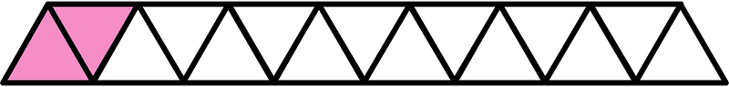 Purple Triangles Fraction 2:15