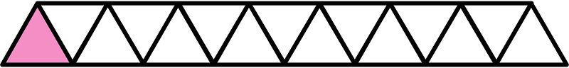 Purple Triangles Fraction 1:15