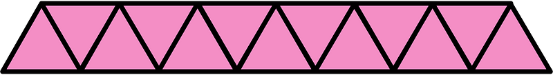 Purple Triangles Fraction 13:13
