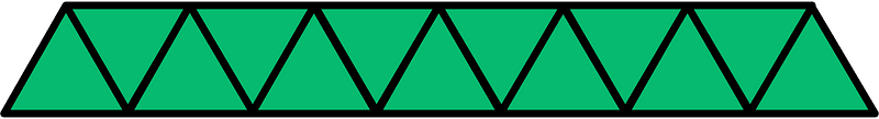Green Triangles Fraction 13:13