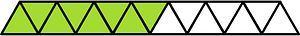 Lime Triangles Fraction 8:15