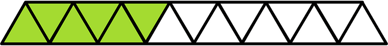Lime Triangles Fraction 6:15