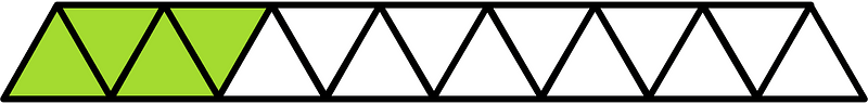 Lime Triangles Fraction 4:15