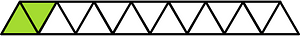 Lime Triangles Fraction 2:15