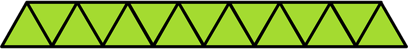 Lime Triangles Fraction 15:15