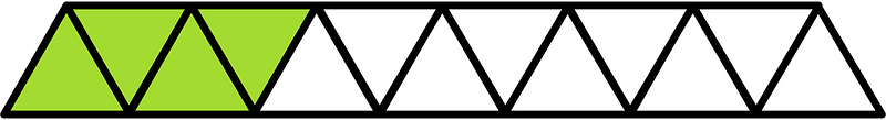 Lime Triangles Fraction 4:13