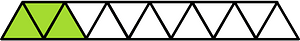 Lime Triangles Fraction 3:13