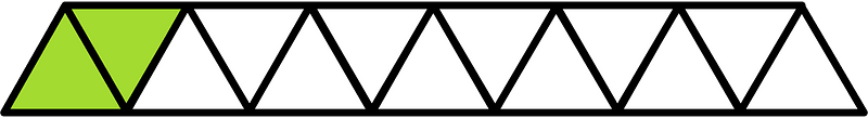 Lime Triangles Fraction 2:13