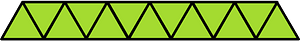 Lime Triangles Fraction 13:13