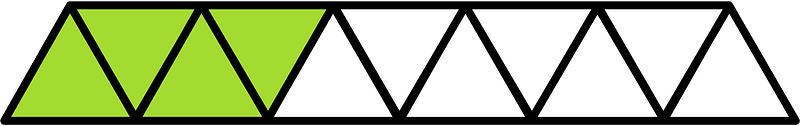 Lime Triangles Fraction 4:11