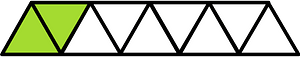 Lime Triangles Fraction 2:9