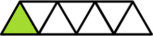 Lime Triangles Fraction 1:7