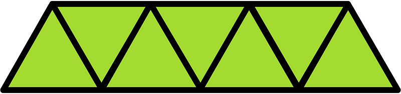 Lime Triangles Fraction 7:7