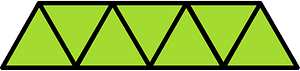 Lime Triangles Fraction 7:7