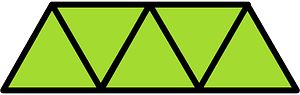 Lime Triangles Fraction 5:5