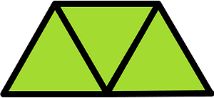 Lime Triangles Fraction 3:3