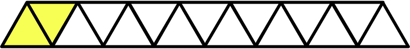 Yellow Triangles Fraction 2:15