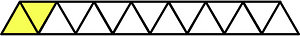 Yellow Triangles Fraction 2:15