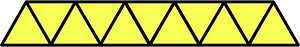 Yellow Triangles Fraction 11:11