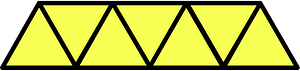 Yellow Triangles Fraction 7:7