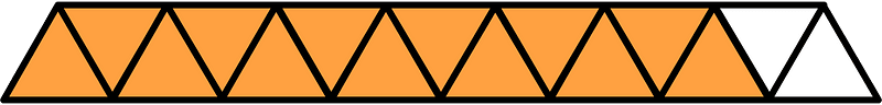 Orange Triangles Fraction 13:15