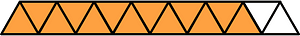 Orange Triangles Fraction 13:15