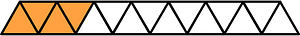 Orange Triangles Fraction 4:15