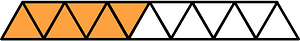 Orange Triangles Fraction 6:13