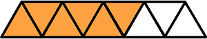 Orange Triangles Fraction 6:9